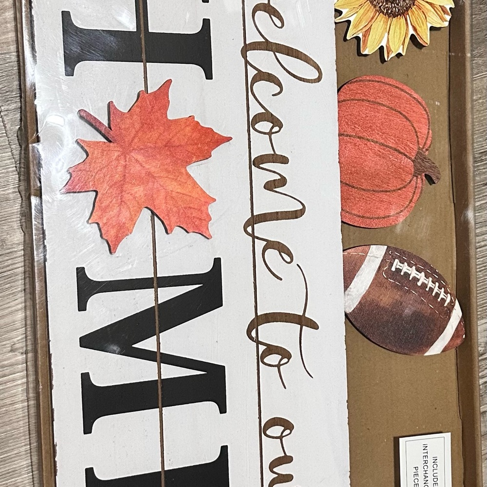 Welcome Home Seasonal Wall Decor